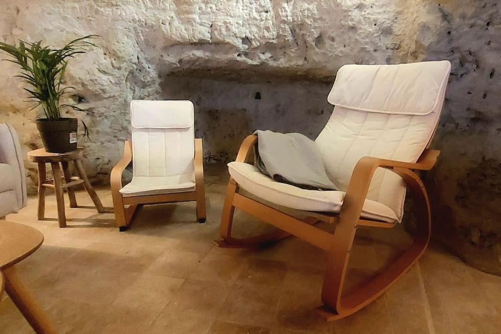 Troglo Entre Caves Et Chateaux Montlouis-sur-Loire Exteriér fotografie