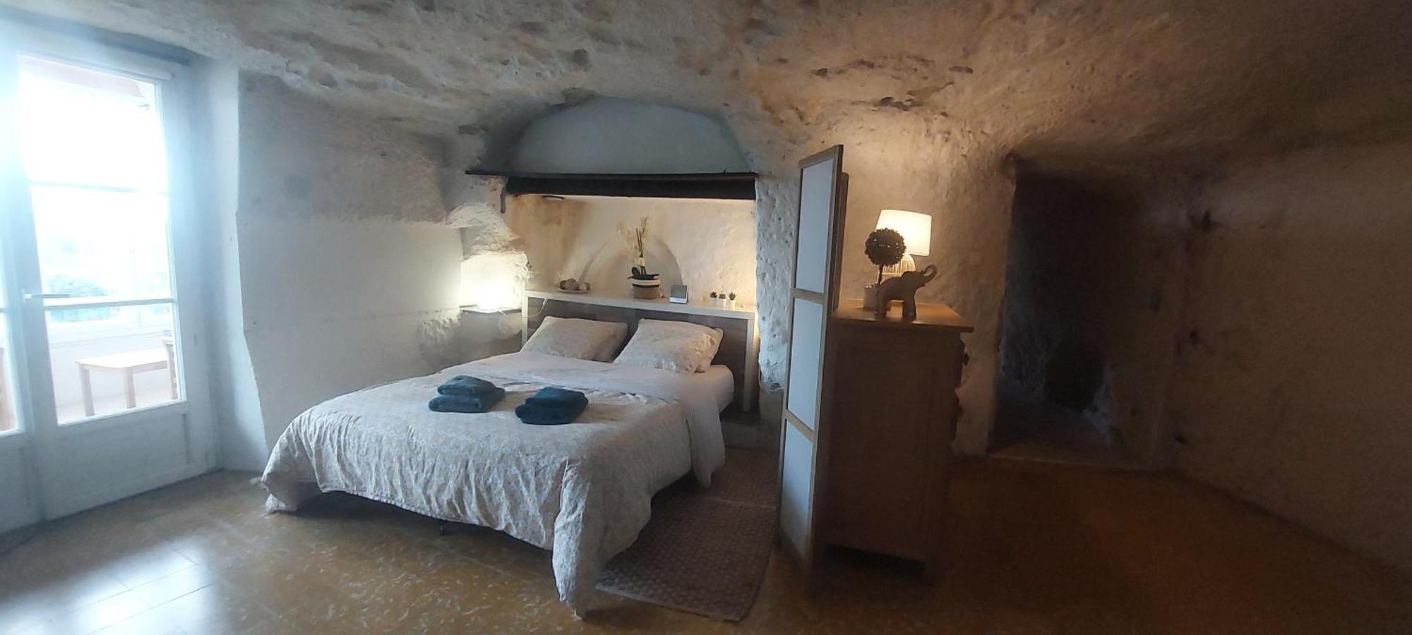 Troglo Entre Caves Et Chateaux Montlouis-sur-Loire Exteriér fotografie